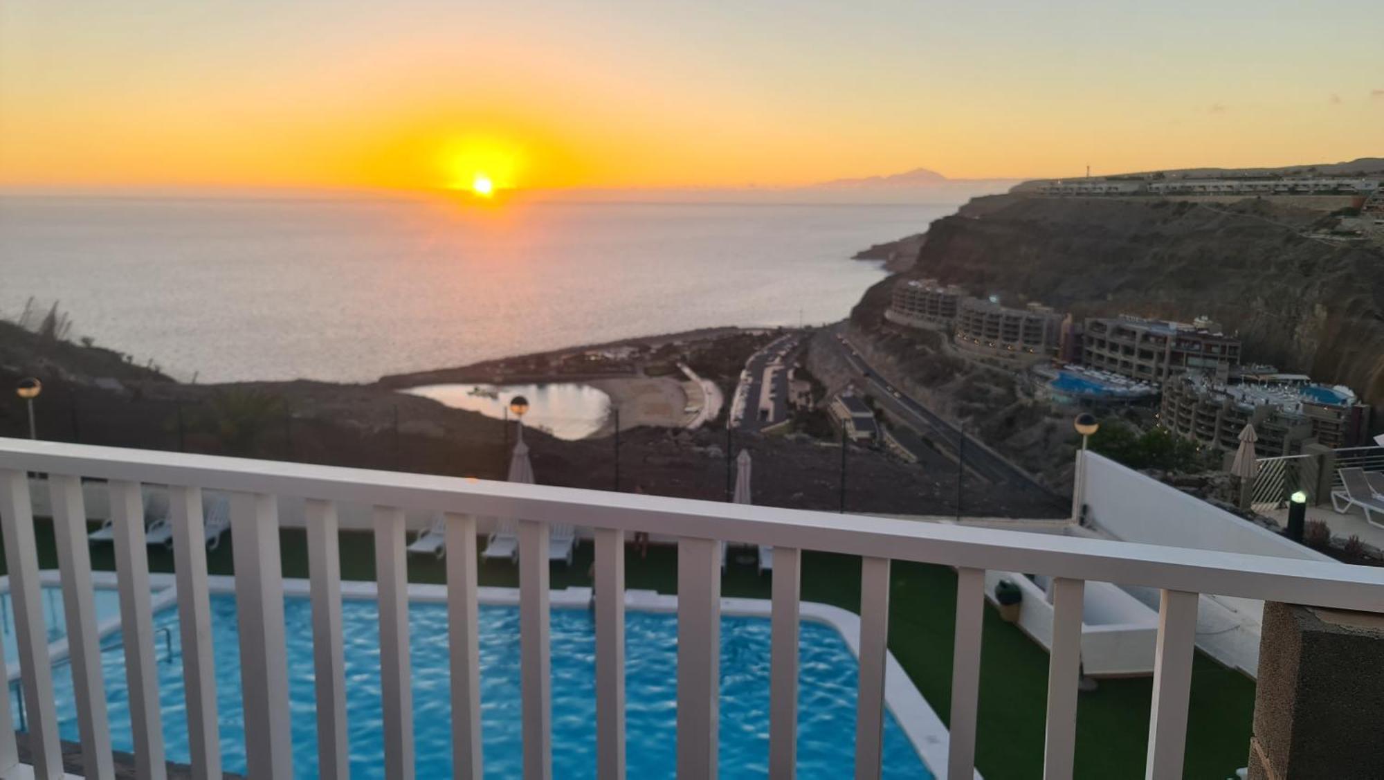 Appartamento Puerto Rico, Balkon Amadores, Sea And Tenerife View